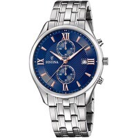 orologio cronografo uomo festina timeless chronograph f6854/6