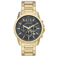 orologio cronorafo armani exchange in acciaio