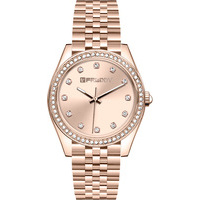 orologio da donna solo tempo in acciaio freddy 