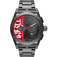 orologio da uomo cronografo in acciaio diesel 