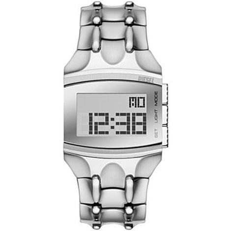 Orologio da uomo digitale in acciaio Diesel 
