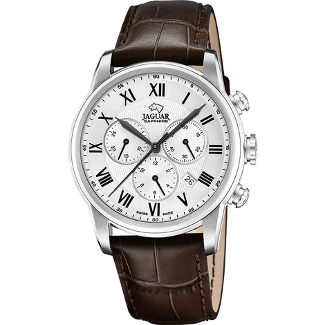 Orologio da uomo in acciaio cronografo Jaguar 