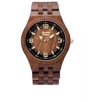 orologio da uomo in legno green time city basic