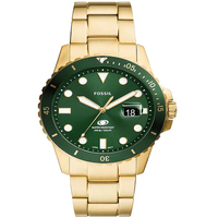 orologio da uomo solo tempo in acciaio fossil