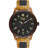 orologio da uomo tempo e data green time 