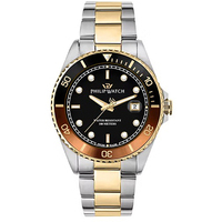 orologio da uomo tempo e data philip watch caribe