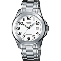 orologio digitale casio in metallo e acciaio