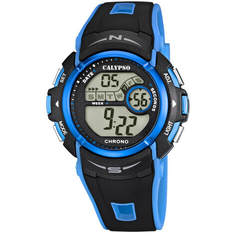 Orologio Digitale Unisex Calypso K5874/6 - Colorato, Subacqueo 50m, Sveglia E Cronometro