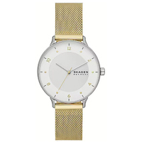orologio donna solo tempo in argento gold skagen 