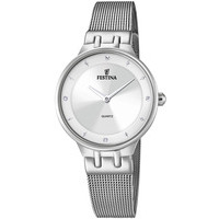 orologio festina in acciaio316l in maglia mesh