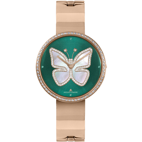 Orologio Jacques Lemans in acciaio e madreperla