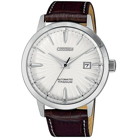 Orologio meccanico uomo Citizen Super Titanio NJ2180-38A