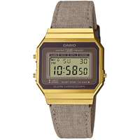 orologio multifunzione casio in resina e tessuto