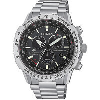 orologio multifunzione uomo citizen pilot cb5010-81e