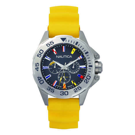 Orologio multifunzione uomo Nautica Miami Flags Multi