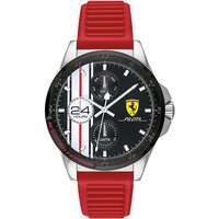 orologio multifunzione uomo scuderia ferrari pilota fer0830657