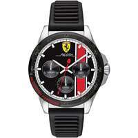 orologio multifunzione uomo scuderia ferrari pilota fer0830661