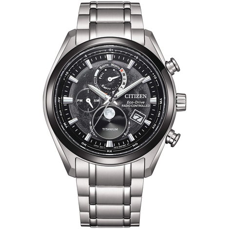 Orologio radiocontrollato uomo Citizen Moon Phase 