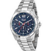 orologio sector cronografo in acciaio