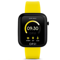 orologio smartwatch ops objects active giallo