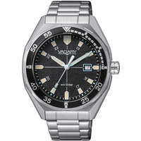 orologio solo tempo da uomo in acciaio vagary 