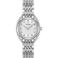 orologio solo tempo donna bulova curv diamonds 96r212