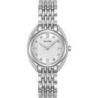 orologio solo tempo donna bulova curv diamonds 96r212