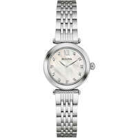 orologio solo tempo donna bulova diamonds 96s167