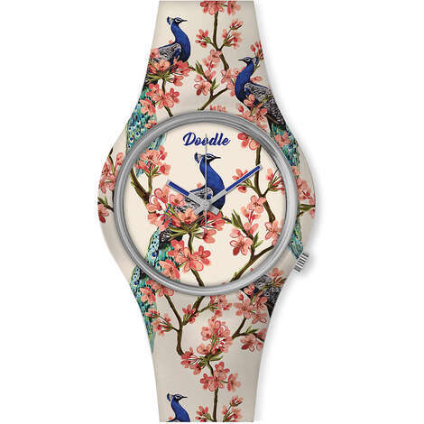 Orologio solo tempo donna Doodle Nature Mood
