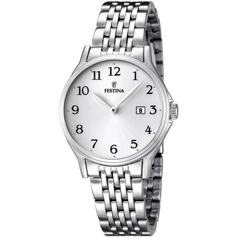 Orologio solo tempo donna Festina Acero Clasico