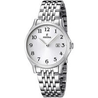 orologio solo tempo donna festina acero clasico f16748/1