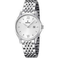orologio solo tempo donna festina acero clasico f16748/2