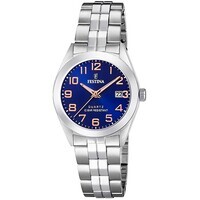 orologio solo tempo donna festina acero clasico f20438/2
