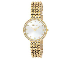  orologio solo tempo donna liujo chain clear