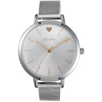 Clayre & Eef Orologio Da Parete Silenzioso: Design Moderno Ø 58 Cm, Blu E Bianco, Funziona A 1 Pila AA