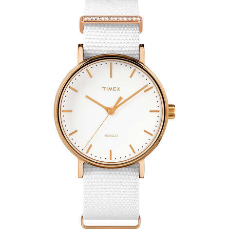 Orologio solo tempo donna Timex Fairfield Crystal