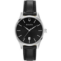 orologio solo tempo uomo bulova classic 96m147