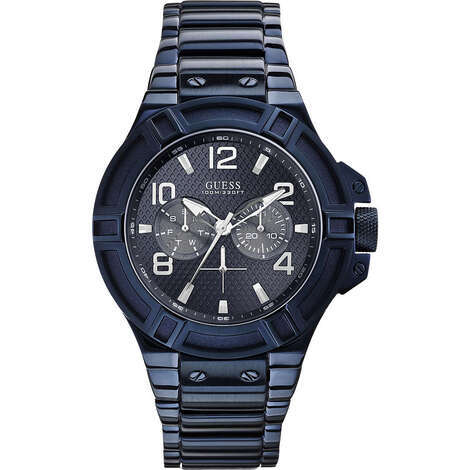 Orologio solo tempo uomo Guess Blu