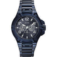 orologio solo tempo uomo guess blu w0218g4
