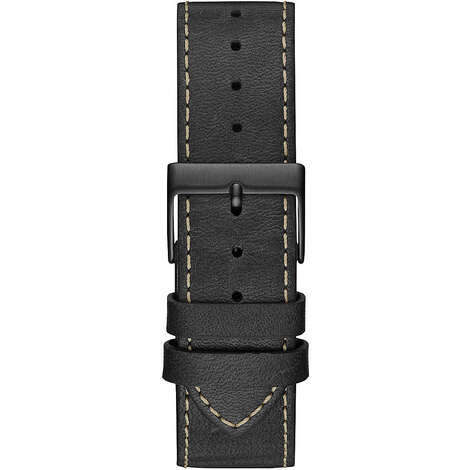 Guess Scope - Orologio Uomo Oro con Quadrante Nero (GW0427G2