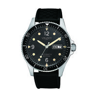Vagary By Citizen Orologio Uomo Automatico Gearmatic Nero Acciaio IX3-416-51, Movimento Meccanico A Carica Automatica, Cassa Rotonda