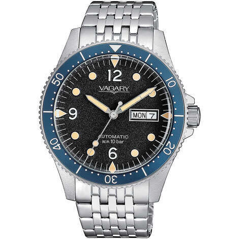 Orologio solo tempo uomo Vagary By Citizen Gear Matic