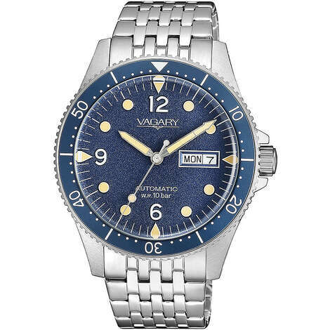 Orologio solo tempo uomo Vagary By Citizen Gear Matic