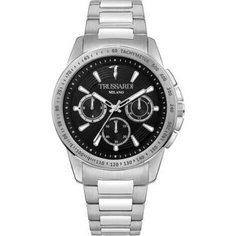 Orologio Trussardi multifunzione in acciaio