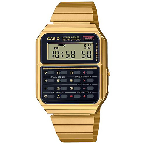 Orologio unisex digitale in acciaio Casio Vintage CA 500WEG 1AEF