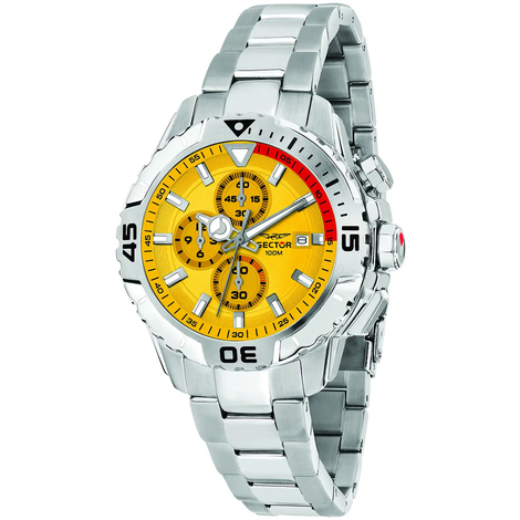 Orologio uomo cronografo in acciaio Sector Legend