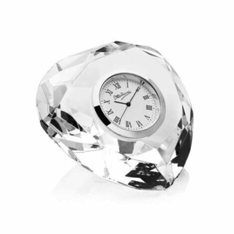 ***OROLOGIO IN CRISTALLO CUORE 8X4,5 CM