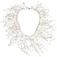 collana con perle e perline