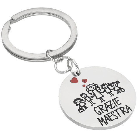 Portachiavi "GRAZIE MAESTRA"