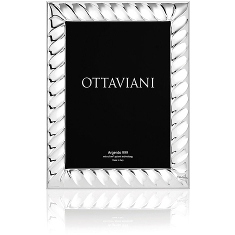 Portafoto Ottaviani in argento miro silver
